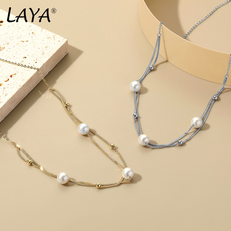 LAYA Minimalist Shell Pearl Mu - Freshwater Line review and price