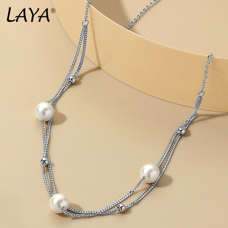 LAYA Minimalist Shell Pearl Mu - Freshwater Line review and price